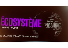 Concours Graines de Boss présenté par Thomas Hugues, dans l'émission EcoSystem.